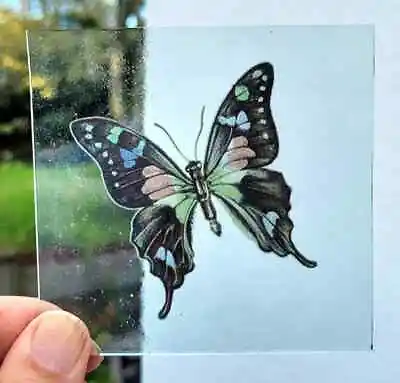 Buy Stained Glass  Butterfly Traditional Kiln Fired & Permanent Butterflies • 20£