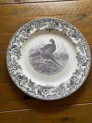 Buy Spode Delamere Rural Grey Pheasant -Large 32cm- Buffet Plate (New) • 25£
