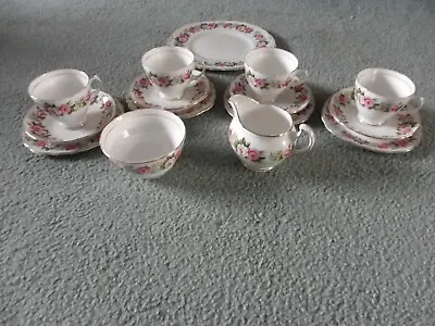 Buy Colclough Vintage Bone China  Enchantment  15 Piece Tea Set. • 38£