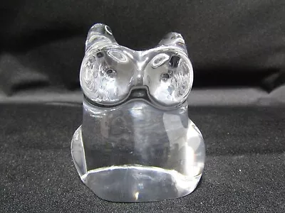 Buy Orrefors Crystal Owl Figurine 453-111 • 46.36£