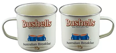Buy SET Of 2 Bushells Tea Enamel Mugs - 425ml Licensed • 22.90£