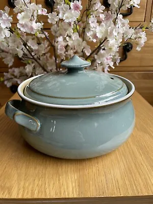 Buy DENBY Regency Green Casserole Dish With Pointed Lid  Excellent Condition • 22.99£