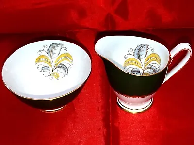 Buy Vintage Royal Standard Fine Bone China ' Chateau ' Floral Milk Jug & Sugar Bowl • 14.99£