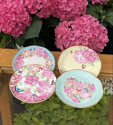 Buy Royal Albert Miranda Kerr Set Of Four 10cm Mini Plates Coaster Dishes - New 1st • 49.99£