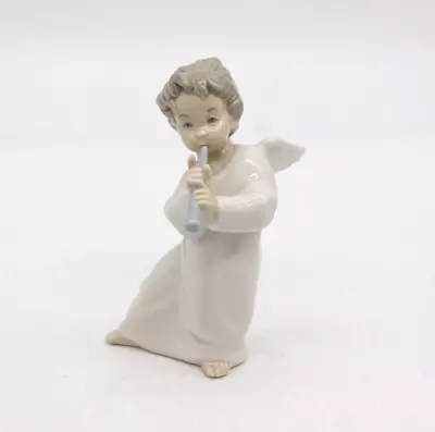 Buy LLADRO Angel Boy Playing The Flute Porcelain Figurine 16cm • 4.99£