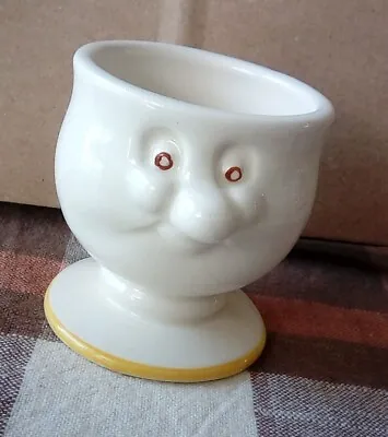 Buy Vtg  Carlton Ware Lustre Pottery The Mustard Shop Norwich England Egg Cup 1986 • 18.97£