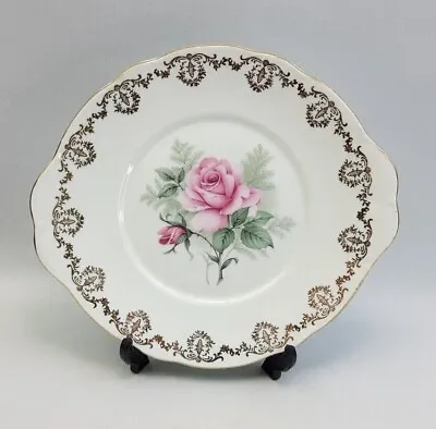 Buy Vintage English Bone China Floral Cake Serving Plates - Sold Individually • 10£