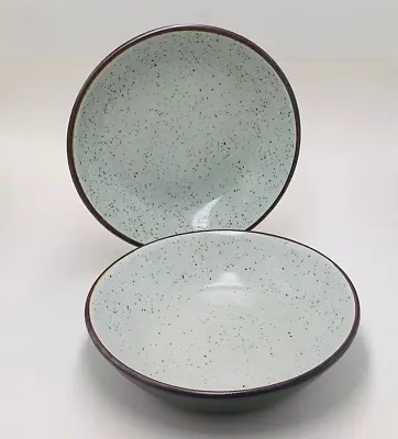 Buy Vintage Purbeck Pottery Speckled Stoneware Serving Bowls (2) Bournemouth England • 47.44£