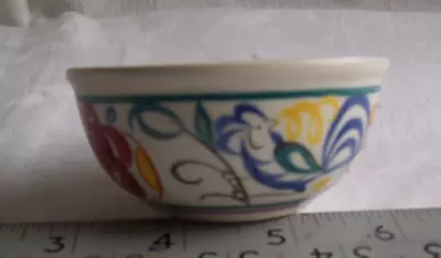 Buy Poole Pottery 8cm Diameter 4cm Deep  Hand Painted Design  In Excellent Condition • 3.99£