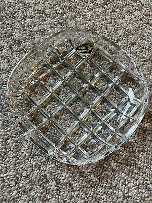 Buy Vintage Lead Crystal Cut Glass Dish - Made In West Germany - New & Unused • 5.99£