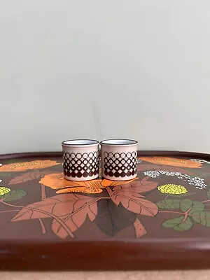 Buy Hornsea Pottery Coral Egg Cups Pair • 10£