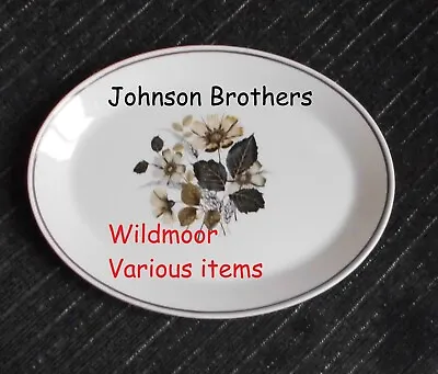 Buy  Johnson Brothers Wildmoor 1970s Tableware Various Items For Sale • 5£