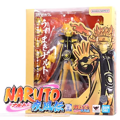 Buy S.H.Figuarts Naruto Uzumaki Kurama Mode Brown Box With Acrylic Logo Bandai • 151.08£