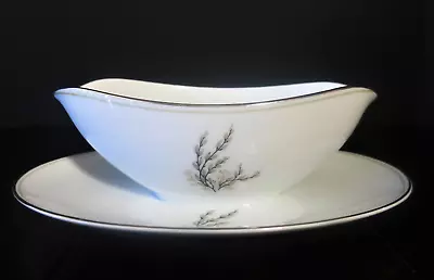 Buy Noritake Candice 5509 China Gravy Boat With Attached Underplate Japan 1954-1966 • 21.57£