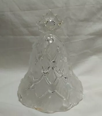 Buy Mikasa Winter Dreams Frosted Crystal German Made Holiday Bell • 15.43£