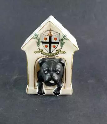 Buy Shelley China Crested Ware  Butter Pitlochry The Black Watch  Bulldog Kennel • 14.95£