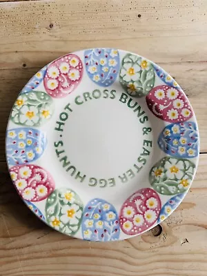 Buy Emma Bridgewater Hot Cross Bun Easter 8.5” Plate • 18£