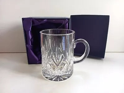 Buy Edinburgh Crystal Cut Glass Tankard.  Lead Crystal Pint Glass In Original Box • 20£