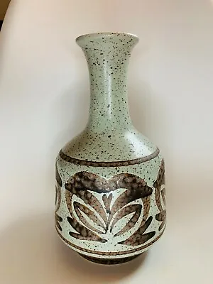 Buy Mid-Century Stoneware Brown Cinque Ports Pottery The Monastery Rye Vase England • 9.99£