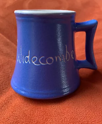 Buy Devonmoor Pottery Blue Coffee Cup Miniature Cup? Widecombe • 5£