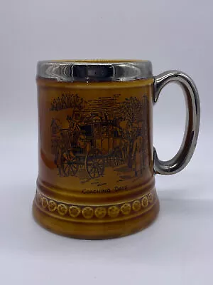 Buy Vintage Lord Nelson Pottery Treacle Glaze Ceramic Tankard -  Coaching Days  • 14.99£