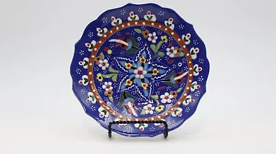 Buy Vintage 1960s Kutahya Pottery Wall Hanging Plate Bowl Handmade In Turkey Signed • 25.93£