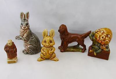 Buy Wade 5 Whimsies, Red Setter, Humpy Dumpy Father Abbot Sharps Rabbit, 1995 Rabbit • 5.99£