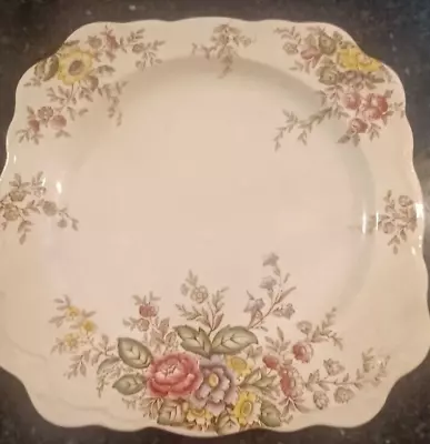 Buy Vintage Crown Ducal Ware England Large Square Plate Or Platter 11 3/4  • 23.65£