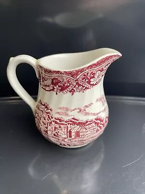 Buy Barratts Of Staffordshire Red Jug - Old Castle • 15£