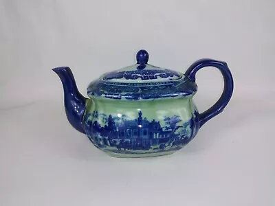 Buy Flow Blue Victoria Ware Ironstone Teapot 10  W. With Lid. • 55.98£