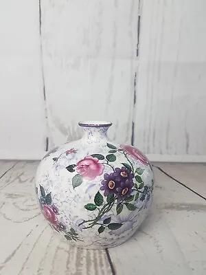 Buy James Kent Fenton Art Deco Vase Rare Flower Design Hand Painted 18th Cent N 3115 • 14.50£