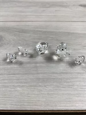 Buy Swarovski Ducks And Ducklings Small X 5 Great Little Set Collectible • 24.95£