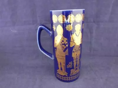 Buy Tall Hornsea Pottery War Of The Roses Tankard In Blue. • 21.96£