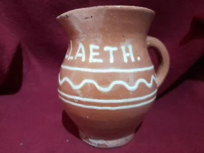 Buy Claypits Ewenny Welsh Studio Pottery Llaeth Slipware Milk Jug 14cm Early Vintage • 22.50£