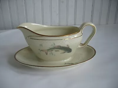 Buy Vintage THOMAS China Bavaria Germany Fish Gravy Boat Ivory Fine Porcelain  • 26.10£