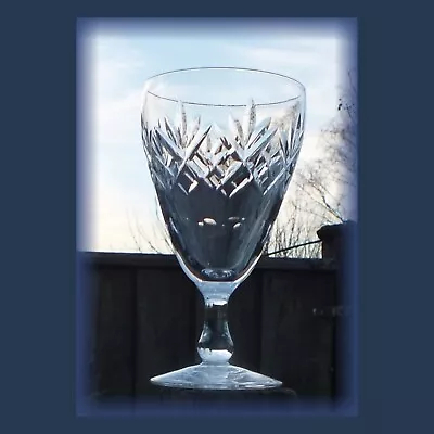 Buy A Pair Of Vintage LOCHIEL Wine Glasses Cut Lead Crystal,  Edinburgh Crystal Co. • 12£
