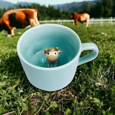 Buy Highland Cow Coffee Mug - Stoneware Tea Latte Cappuccino Cup, Quirky Coffee Mug • 14.49£