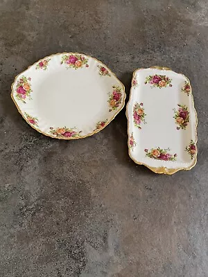 Buy Royal Albert Old Country Roses Cake & Sandwich Plates • 12£