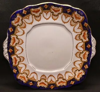 Buy 1920's Royal Albert Crown China Imari Pattern Cake Plate • 32.84£