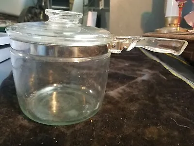 Buy Vintage Pyrex Flameware Glass Pot W/ Lid 6283 Replacement Pieces • 24£