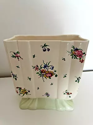 Buy Vintage Clarice Cliff Olde Bristol Rectangle Vase • 30£