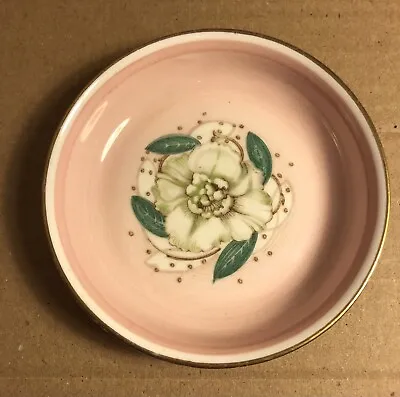 Buy Vintage Rare Susie Cooper Bone China Trinket Dish-white Flower On Pink Backgroun • 2.85£