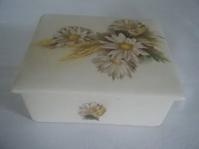 Buy Jewellery Trinket Butter Dish Flower Floral Design Purbeck Ceramics Swanage • 4.99£