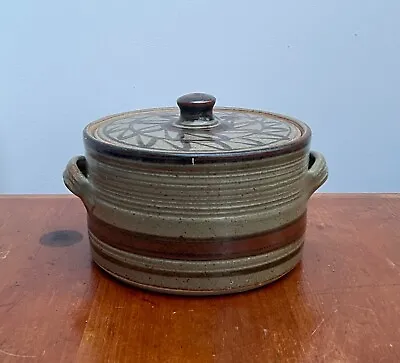 Buy Aller Pottery Casserole Serving Dish, Handmade, With Lid  • 25£