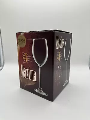 Buy Bohemia Crystal Maxima 12oz White Wine Crystal Glasses- NIB • 28.90£