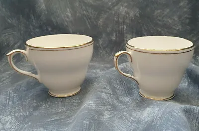 Buy Duchess China — Ascot— Gold — Coffee Cup — X2 — Dinner Party Condition — Abo  • 10.50£