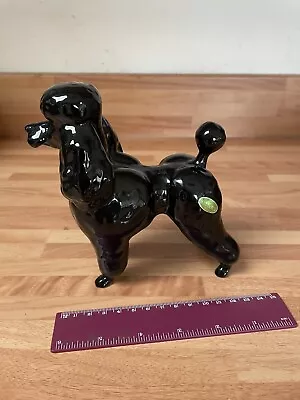 Buy Beswick Dogs 'Poodle' Model 2339 Black Gloss Made In England!  • 40£