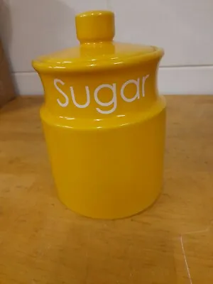 Buy Retro Price Kensington Yellow Sugar Storage Jar • 10£