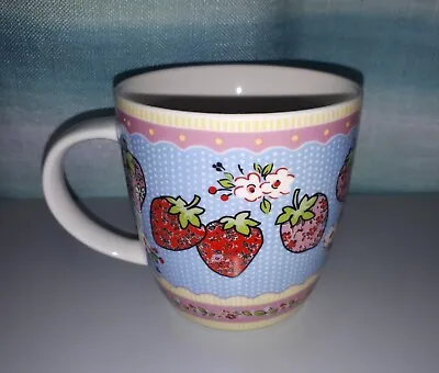 Buy Queens By Churchill: The Caravan Trail - Sixpenny Strawberries Fine China Mug • 8.99£
