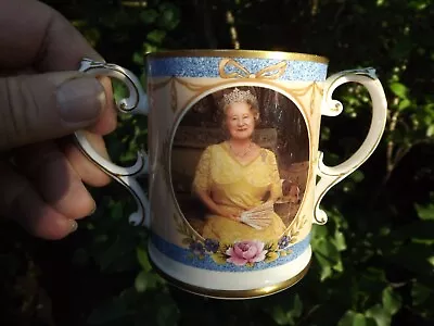 Buy 2002 Queen Mother Tribute Loving Cup By Caverswall China - Sample Piece • 22.99£